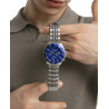 Reloj Mark Maddox Hombre Acero 43mm Cronógrafo Bisel Azul Esfera Azul Mission