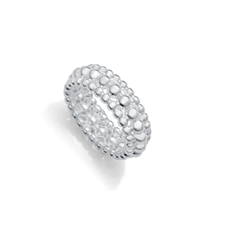 Anillo Viceroy Mujer Acero Baño Plata Colección Laura Escanes Talla 16 14318a01600