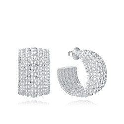 Pendientes Viceroy Acero Baño Plata Colección Laura Escanes 14317e01000