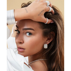 Anillo Viceroy Mujer Acero Baño Plata Colección Laura Escanes Talla 16 14319a01600