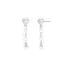 Pendientes Perlas Plata Marea D02901/ar