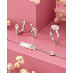 Pendientes Plata Niña Marea D03301/bb