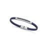 Pulsera Viceroy Hombre Acero Y Piel azul 15179p01013