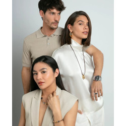 Pulsera Viceroy Acero Mujer Calabrote 15174p01019