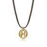 Collar Viceroy Acero Y Cordon 15176c01000