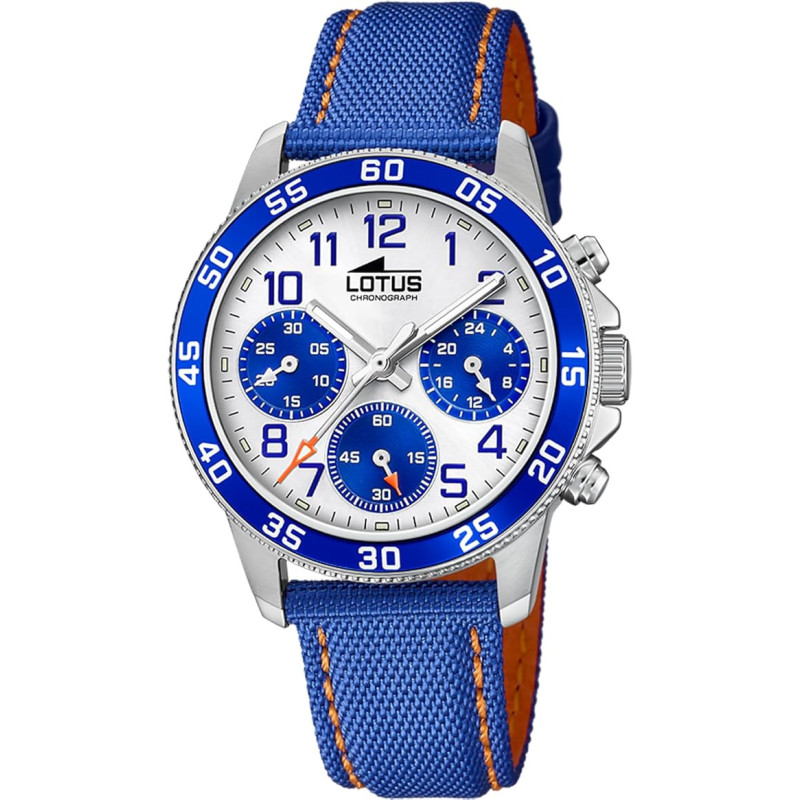 Reloj Lotus Niño Multifuncion Esferas Azul y Blanco 18581/7