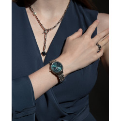Reloj Viceroy Mujer 401250-65 Acero Esfera Verde Multifunción 34 mm 50 m