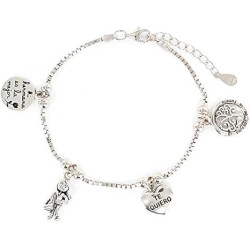 Pulsera de mi Hermana es la mejor Plata de Ley Mujer