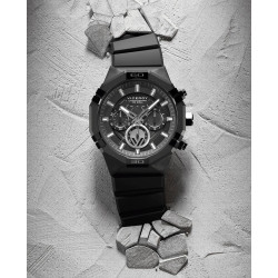 Reloj Viceroy Hombre Bitono Acero Ip Negro Silicona Negro Neo 45017-55