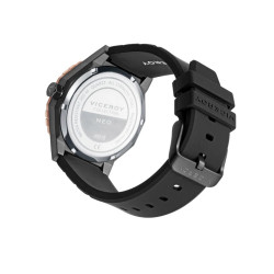 Reloj Viceroy Hombre Bitono Acero Ip Negro y Rosa Silicona Negro Neo 45015-55