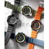 Reloj Viceroy Hombre Bitono Acero Ip Dorado Silicona Gris Neo45017-15
