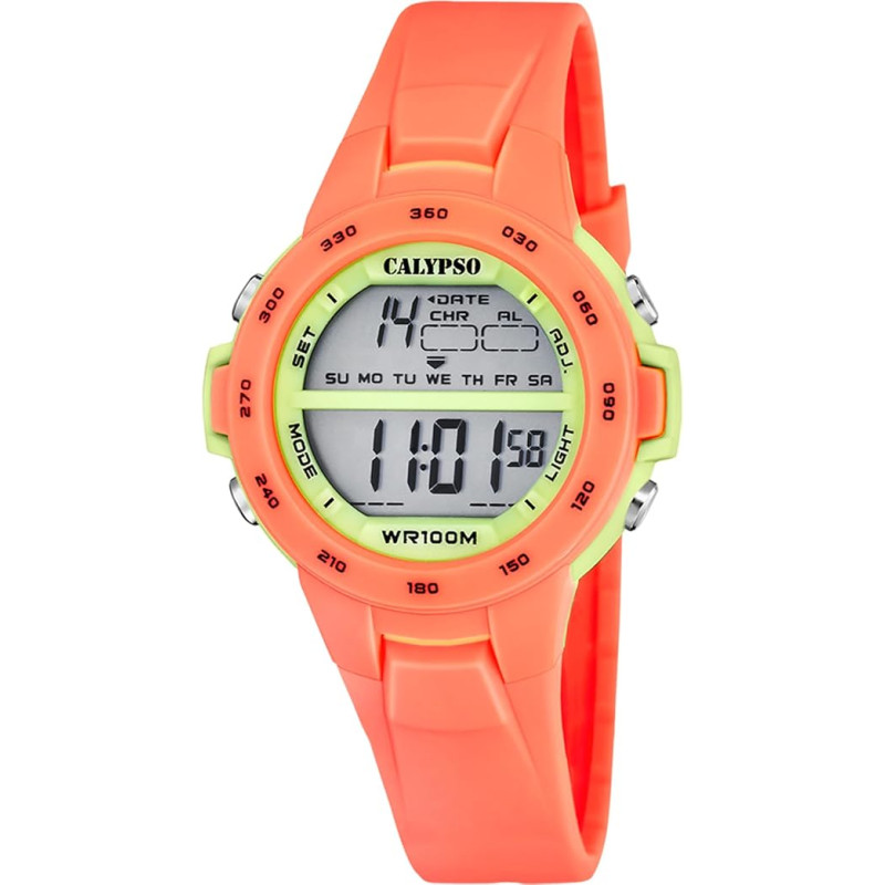 Reloj Calypso Digital Niño Naranja K5850/4