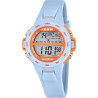 Reloj Calypso Digital Azul-naranja K 5850/2