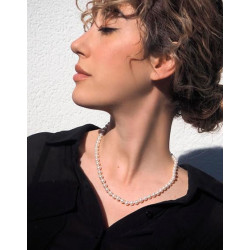 Collar Majorica Perlas 6 mm Largo 45 cm 09854.01.1.n45
