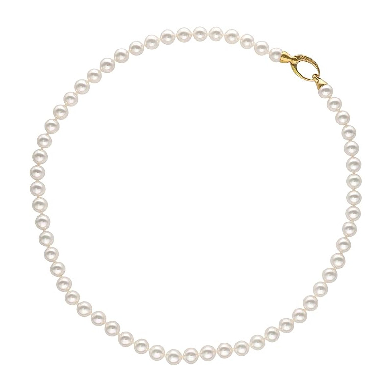 Collar Majorica Perlas 6 mm Largo 45 cm 09854.01.1.n45