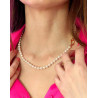 Collar Majorica Perlas 6 mm Largo 45 cm 09854.01.1.n45