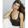 Pulsera Acero Ip Dorado Concha Mujer 14273p01012