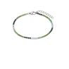 Pulsera Acero Mujer Marea C02303/al Piedras Verdes