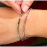 Pulsera Acero Mujer Marea C02303/al Piedras Verdes