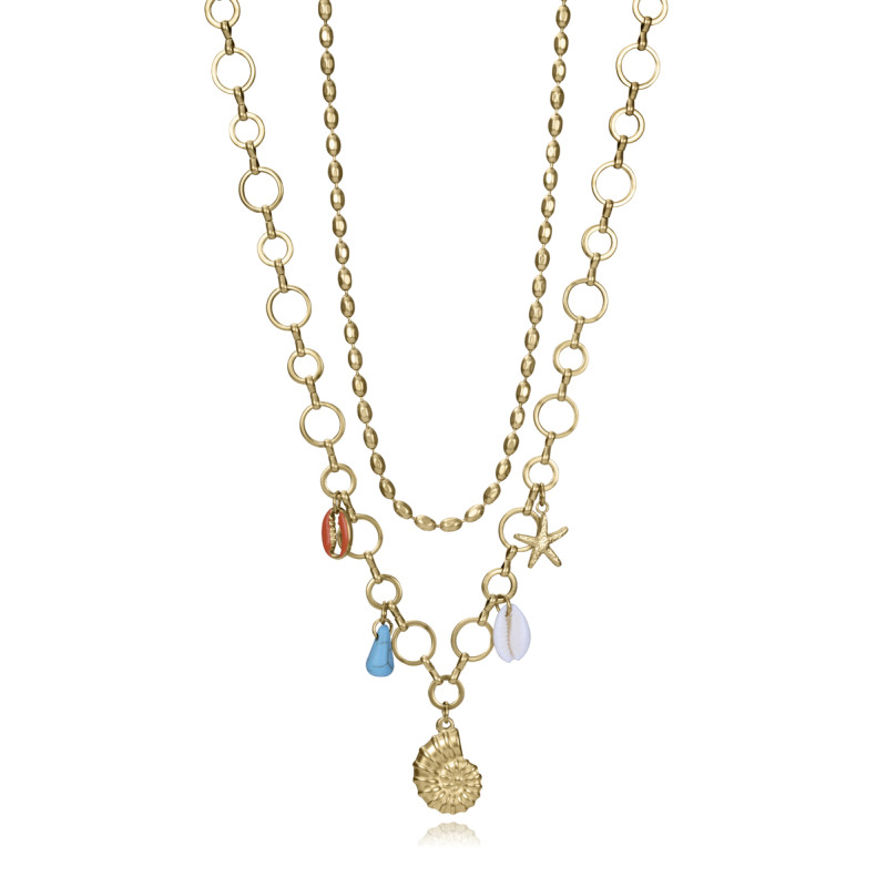 Collar Viceroy Mujer Acero Y Piedras Sinteticas