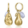 Pendientes Viceroy Acero Y Perlas 14284e01012