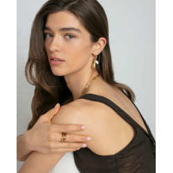 Pendientes Viceroy Acero Y Perlas 14284e01012