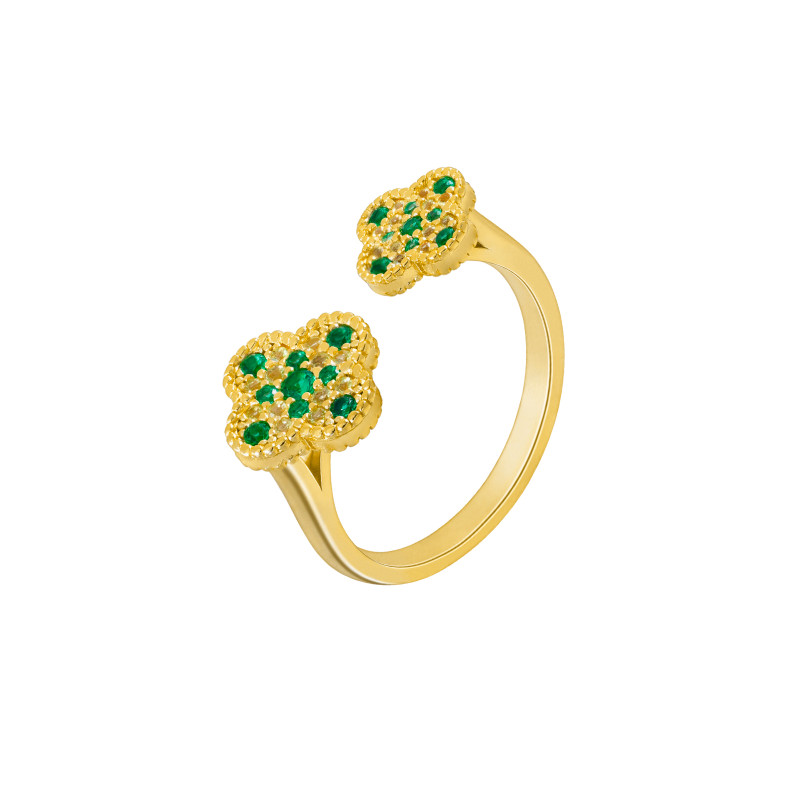 Anillo Plata Dorado Mujer Marea D02806/ay16