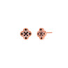 Pendientes Mujer Plata Rosa Marea D02801/bk