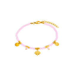 Pulsera Acero Dorada Y...