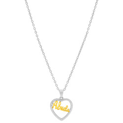 Collar Mujer Plata Corazon...