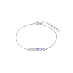 Pulsera Plata Marea Mama...