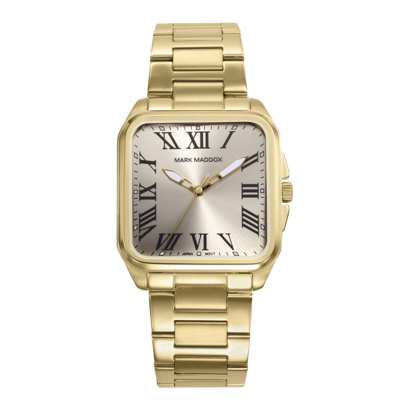 Reloj Mark Maddox Hombre Dorado HM0153-22 Alfama 30M