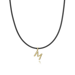 Collar Viceroy Acero Titanio Negro Mujer Largo 40+5cm Unisex