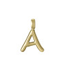 Letra A Viceroy Acero Dorado 15200m01012a Joven Mujer Sin Cadena