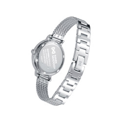 Reloj Mark Maddox Mujer Acero MM1034-57 Alfama 50M Bisel Dorado Esfera Negra