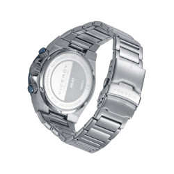 Reloj Viceroy Hombre Acero azul Gris 46853-37 Heat Cronógrafo 200M