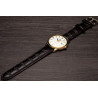 Reloj Orient Hombre Automático FAC00003W0 Esfera Gris Correa de Cuero Marrón 50M