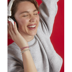 Pulsera Majorica Elastica Circa Magenta Perla 17182.01.2.b00