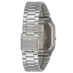 Reloj Casio Vintage Unisex AQ-230A-1DMQYES Analógico Digital Esfera Negra Acero