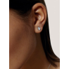 Pendientes Plata Lineargent Mujer Joven Forma Gota Circonitas Pequeños 16335-A