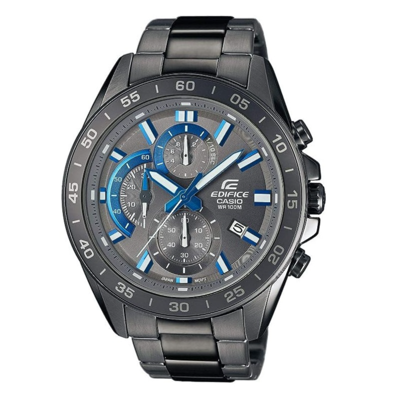 Reloj Casio Edifice Hombre EFV-550GY-8AVUE Cronógrafo Acero IP Gris