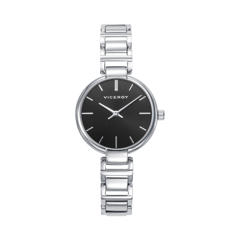 Reloj Viceroy Mujer Acero Esfera Negra 30 mm – Elegante Analógico Cuarzo
