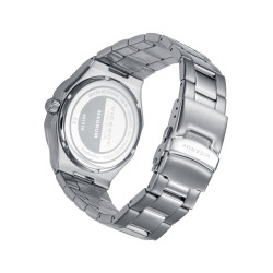 Reloj Hombre Deportivo Acero Bicolor IP Negro Esfera Verde 41 mm – Cuarzo 10 ATM