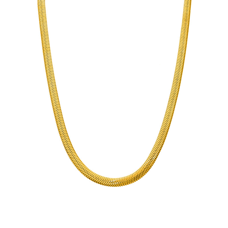 Collar Marea Mujer Cadena Egipcia Dorada C02704/AD