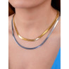 Collar Marea Mujer Cadena Egipcia Dorada C02704/AD