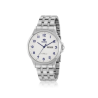 Reloj Marea Mujer Acero 36201/1 - 3 Agujas, Bisel Plateado