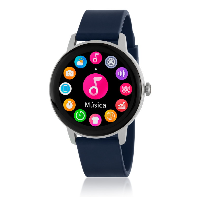 Reloj Marea Smart B63005/2 – Pantalla 1.3”, Bluetooth, Frecuencia Cardíaca, Oxígeno y Notificaciones
