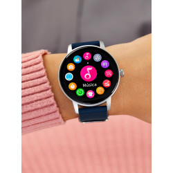 Reloj Marea Smart B63005/2 – Pantalla 1.3”, Bluetooth, Frecuencia Cardíaca, Oxígeno y Notificaciones