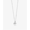 Collar Majorica Perla 10mm Drop Plata de Ley Rodiada – Cadena 40cm con Alargador