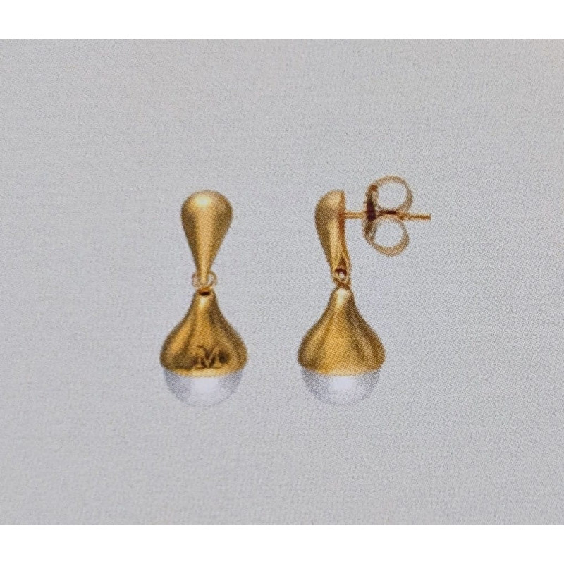 Pendientes Majorica Perla Plata 18165.01.1.e000